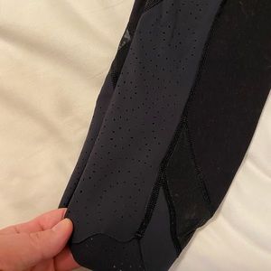 Lululemon leggings with mesh